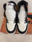 Jordan Brand Sneakers Nike Air 1 Retro High Og Shadow Brown Team Red Lt British