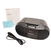 Sony Cd, Md Cassette Decks Cfd-S70 Fm Am