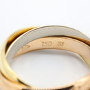 Cartier Ring K18 K18Wg Used A
