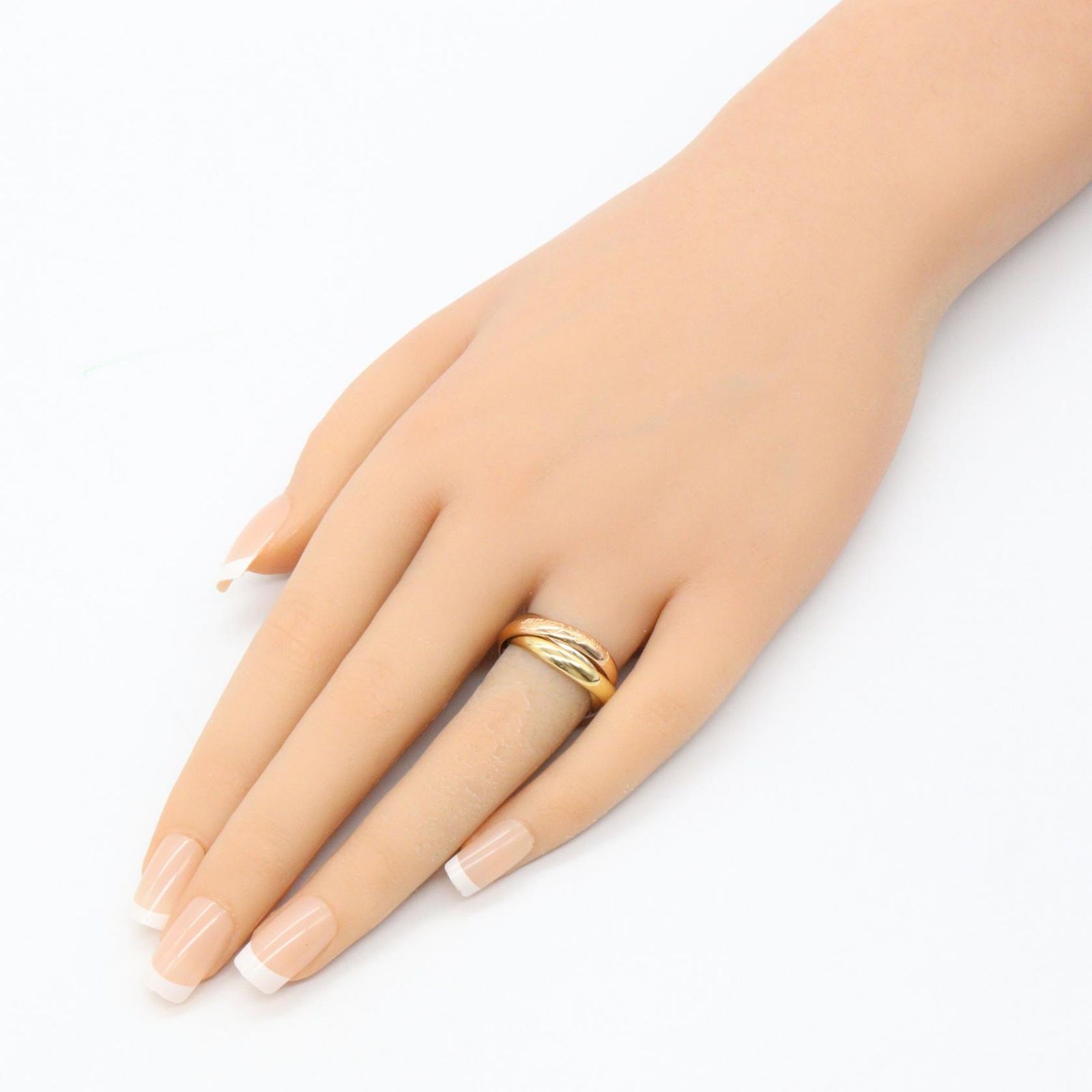 Cartier Ring K18 K18Wg Used A