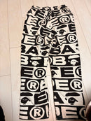 A Bathing Ape Wide-Leg Pants Loose-Fitting