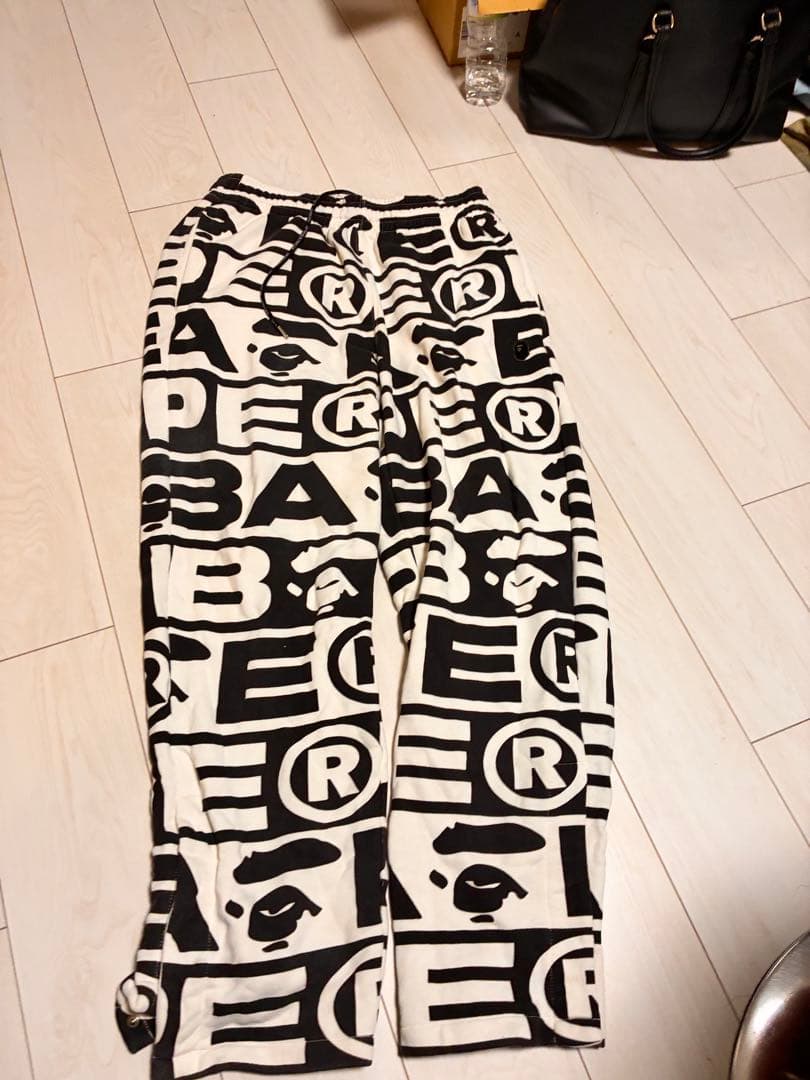 A Bathing Ape Wide-Leg Pants Loose-Fitting