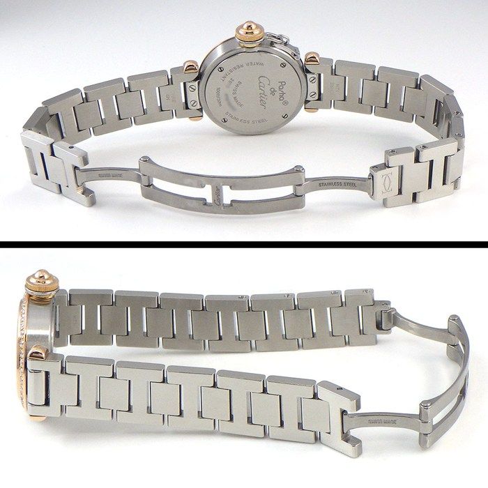 Cartier Watch (Digital) Wj124021 K18Pg Ss