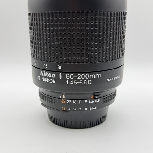 Nikon Lens (Zoom) Af 80-200Mm F 4.5-5.6 D