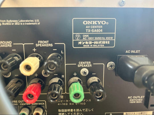 Onkyo Av Amplifiers Tx-Sa604