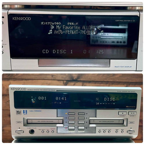 Kenwood Cd, Md Cassette Decks New Allora J9