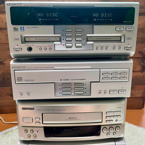 Kenwood Cd, Md Cassette Decks New Allora J9