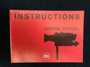 Leica Range Finder Camera Leitz 1973 Leicina Special