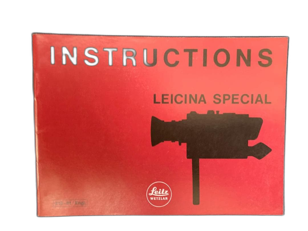 Leica Range Finder Camera Leitz 1973 Leicina Special