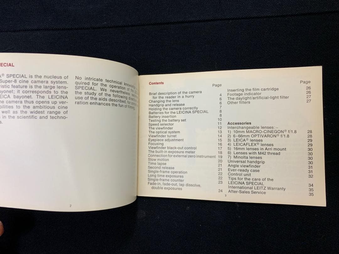 Leica Range Finder Camera Leitz 1973 Leicina Special