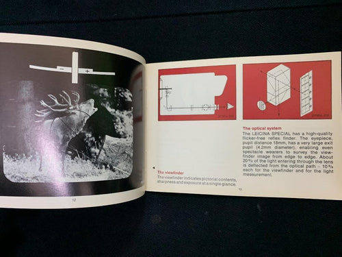 Leica Range Finder Camera Leitz 1973 Leicina Special
