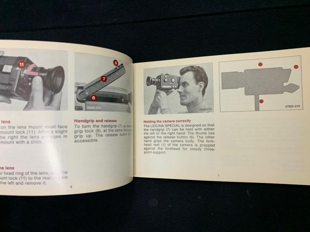 Leica Range Finder Camera Leitz 1973 Leicina Special