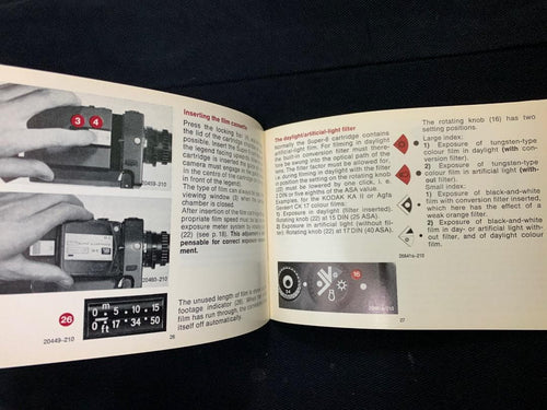 Leica Range Finder Camera Leitz 1973 Leicina Special