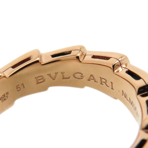 Bvlgari Ring #51 Au750 (K18Pg)