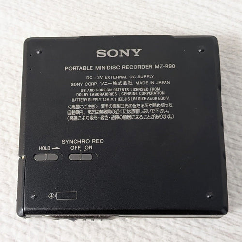 Sony Portable Md Player Mz-R90