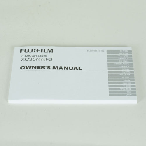 Fujifilm Lens (Single Focus) Xc35Mmf2 X