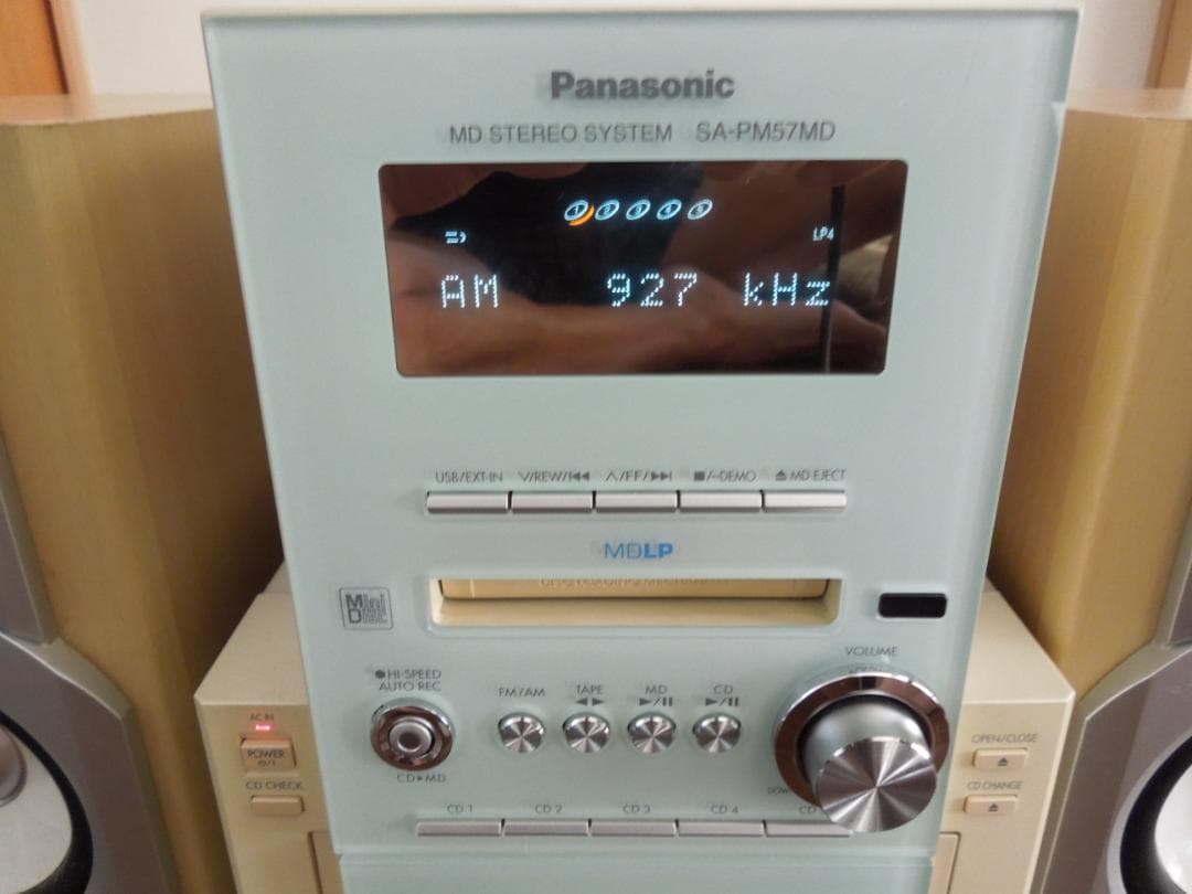 Mini Component Systems Panasonic Pc/ Md/ Sa-Pm57Md