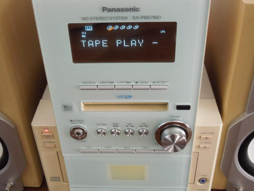 Mini Component Systems Panasonic Pc/ Md/ Sa-Pm57Md
