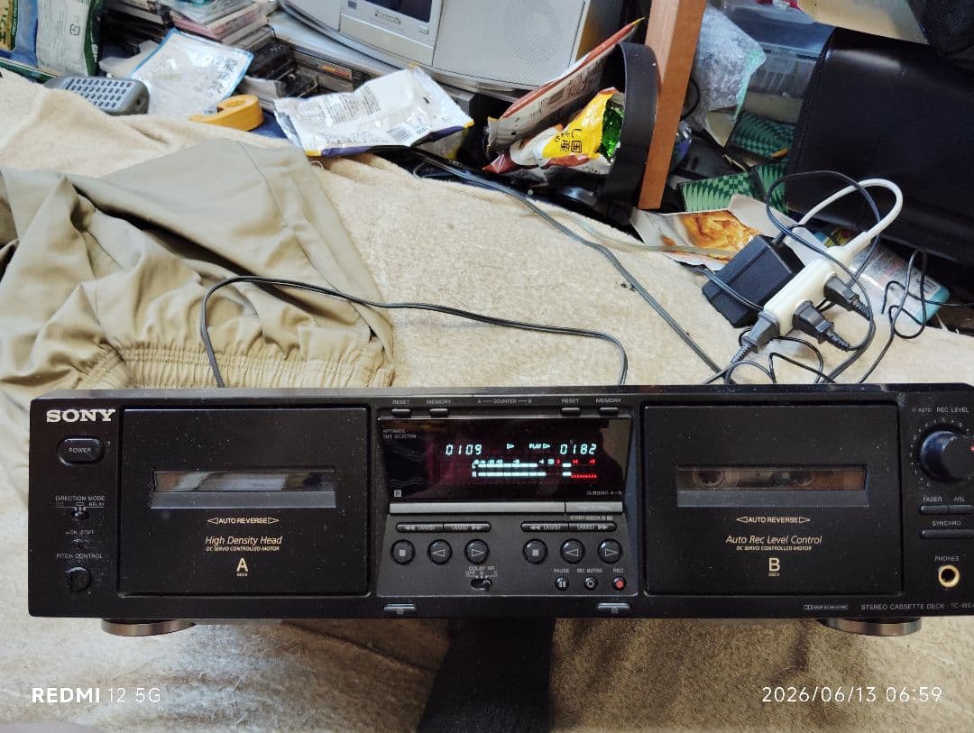 Cd, Md Cassette Decks Sony C Tc-We475