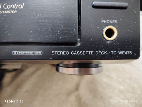 Cd, Md Cassette Decks Sony C Tc-We475