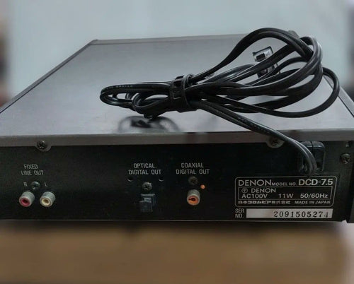 Denon Cd Md Cassette Deck Dcd-75