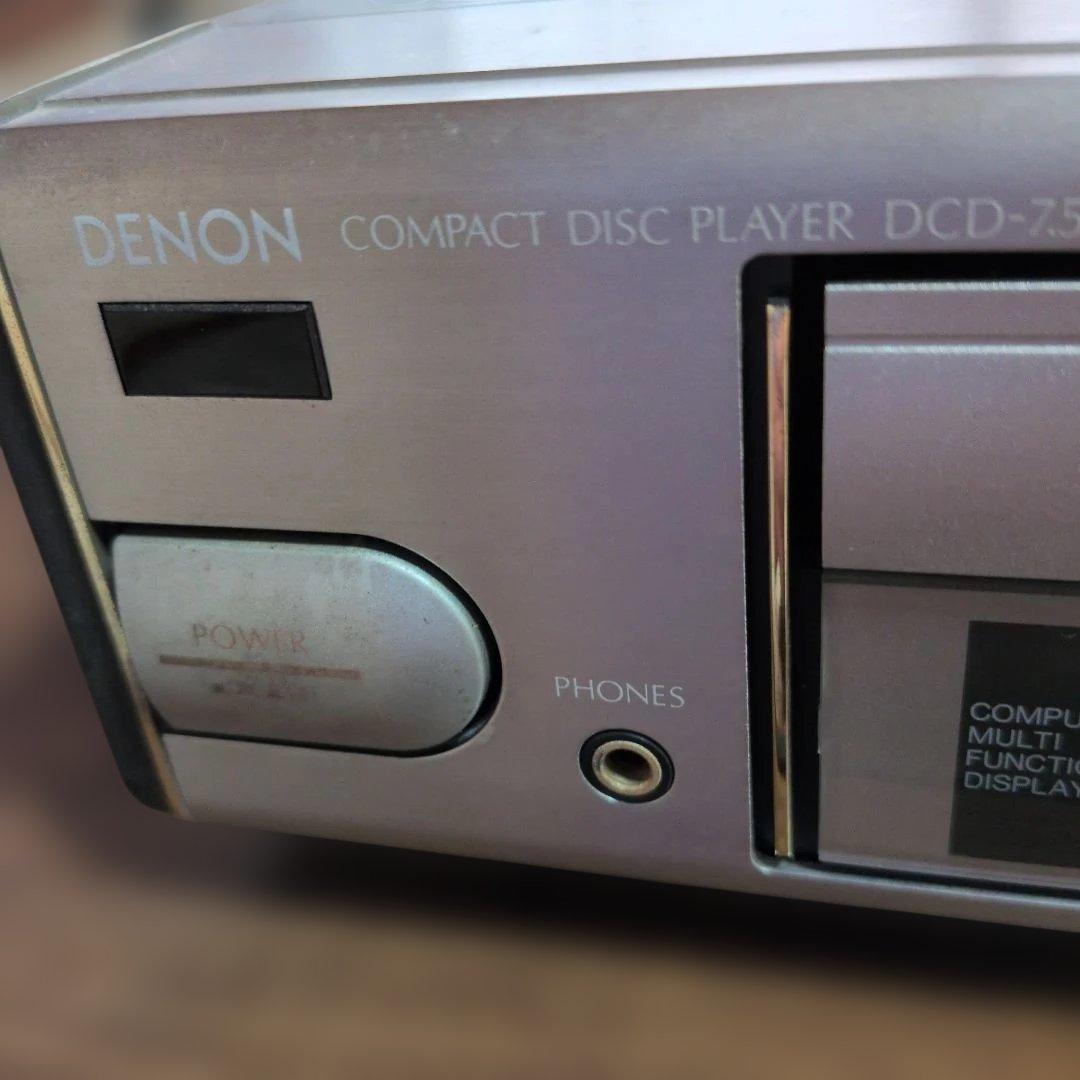 Denon Cd Md Cassette Deck Dcd-75
