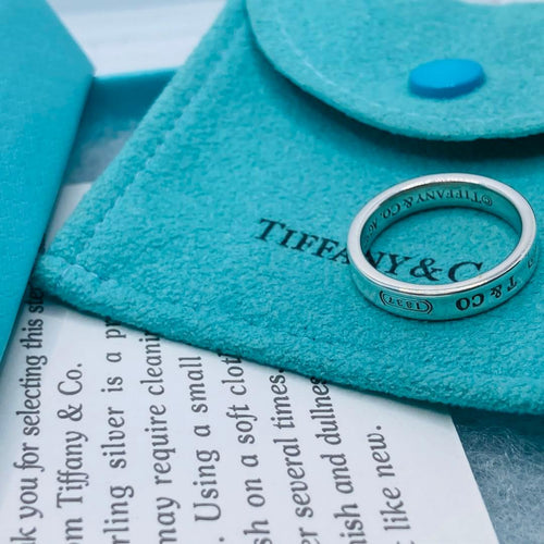 Tiffany Rings 1837 Ag925 #11.5
