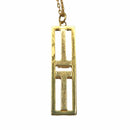 Tiffany Necklace Tiffany&Co. T Two 750Yg K18Yg