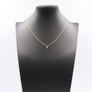 Tiffany Necklace Co 40.5 K18Pg Used A