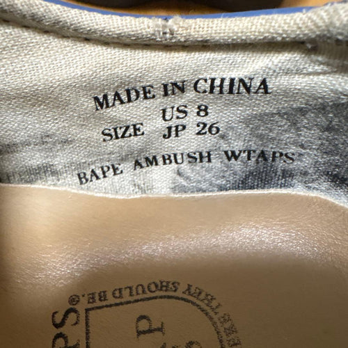 Wtaps Other Bape Ambush Blue Shoes Us8