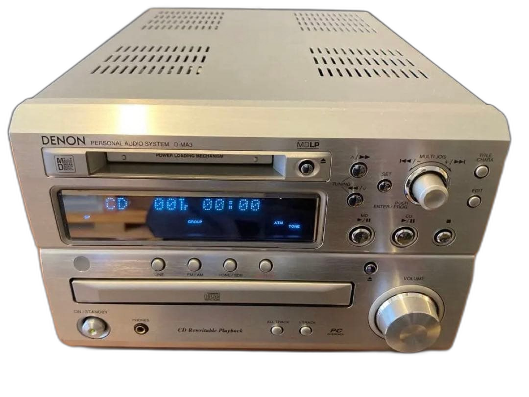 Denon Cd Md Cassette Deck D-Ma3 Cd/Md/Tuner/Usb-Dac