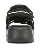 Sandals Ryka Womens Blissful Fisherman Sport Black Stretch Fabric