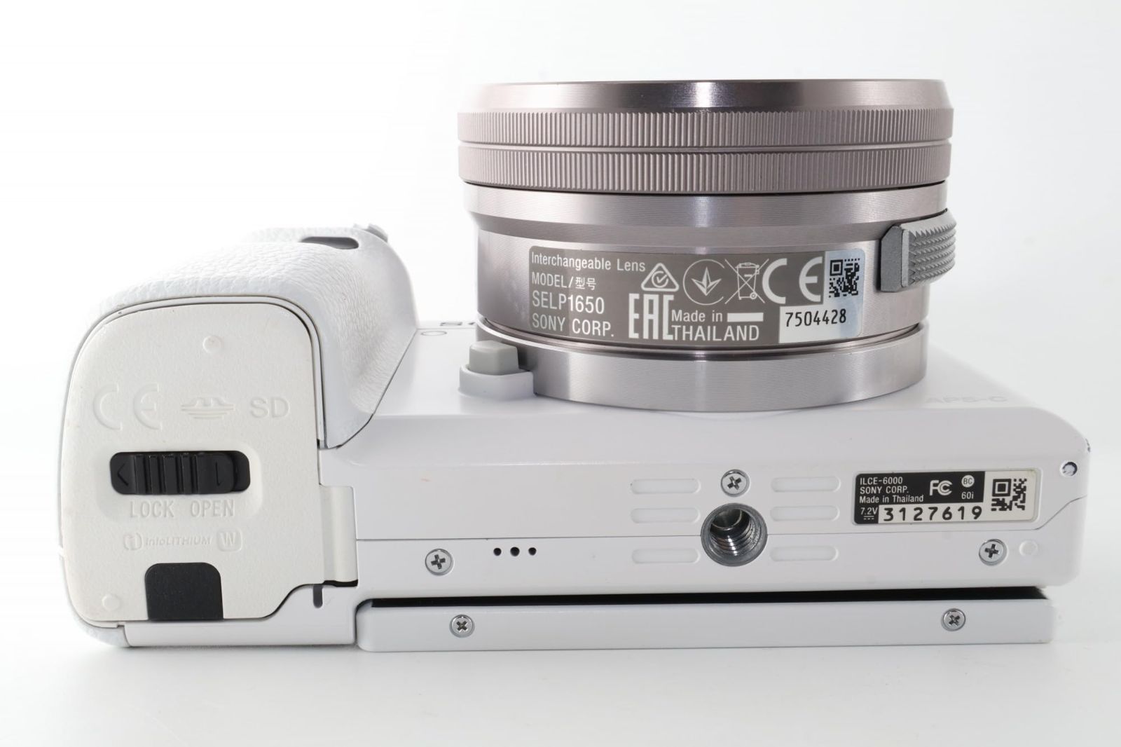 Sony Mirrorless Interchangeable Lips 2954 6000 E Pz 16-50Mm F3.5-5.6 Oss