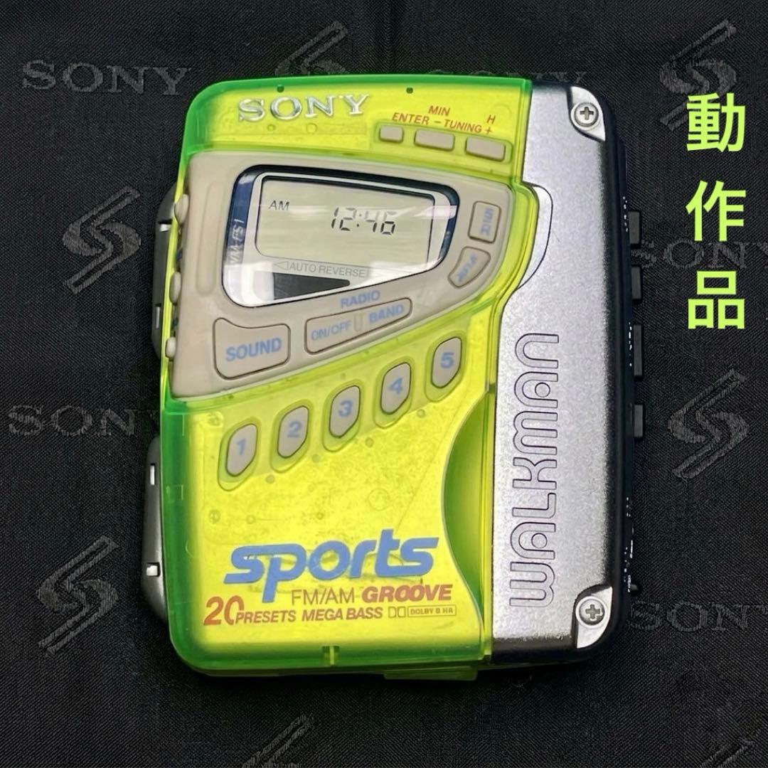 Sony Cassette Players Sports Wm-Fs1 Walkman