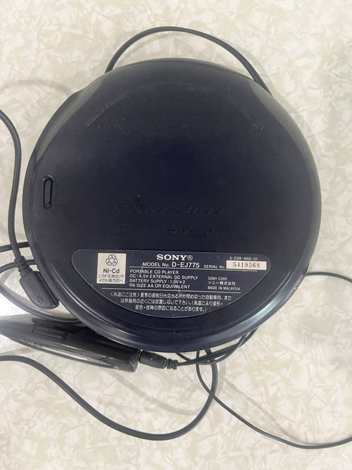 Sony Portable Cd Players Walkman D-Ej775