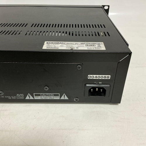 Tascam Cd Md Cassette Deck Md-Cd1Mkiii