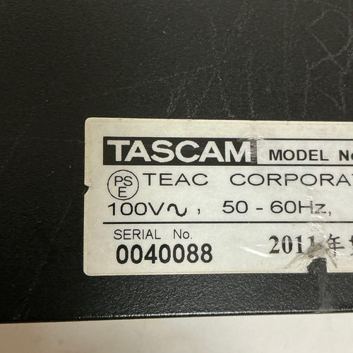 Tascam Cd Md Cassette Deck Md-Cd1Mkiii