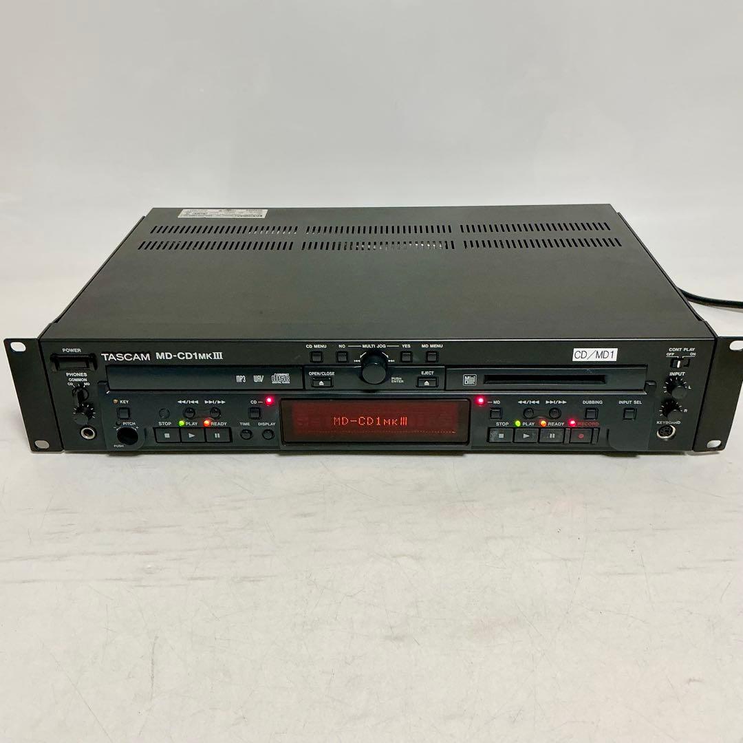 Tascam Cd Md Cassette Deck Md-Cd1Mkiii
