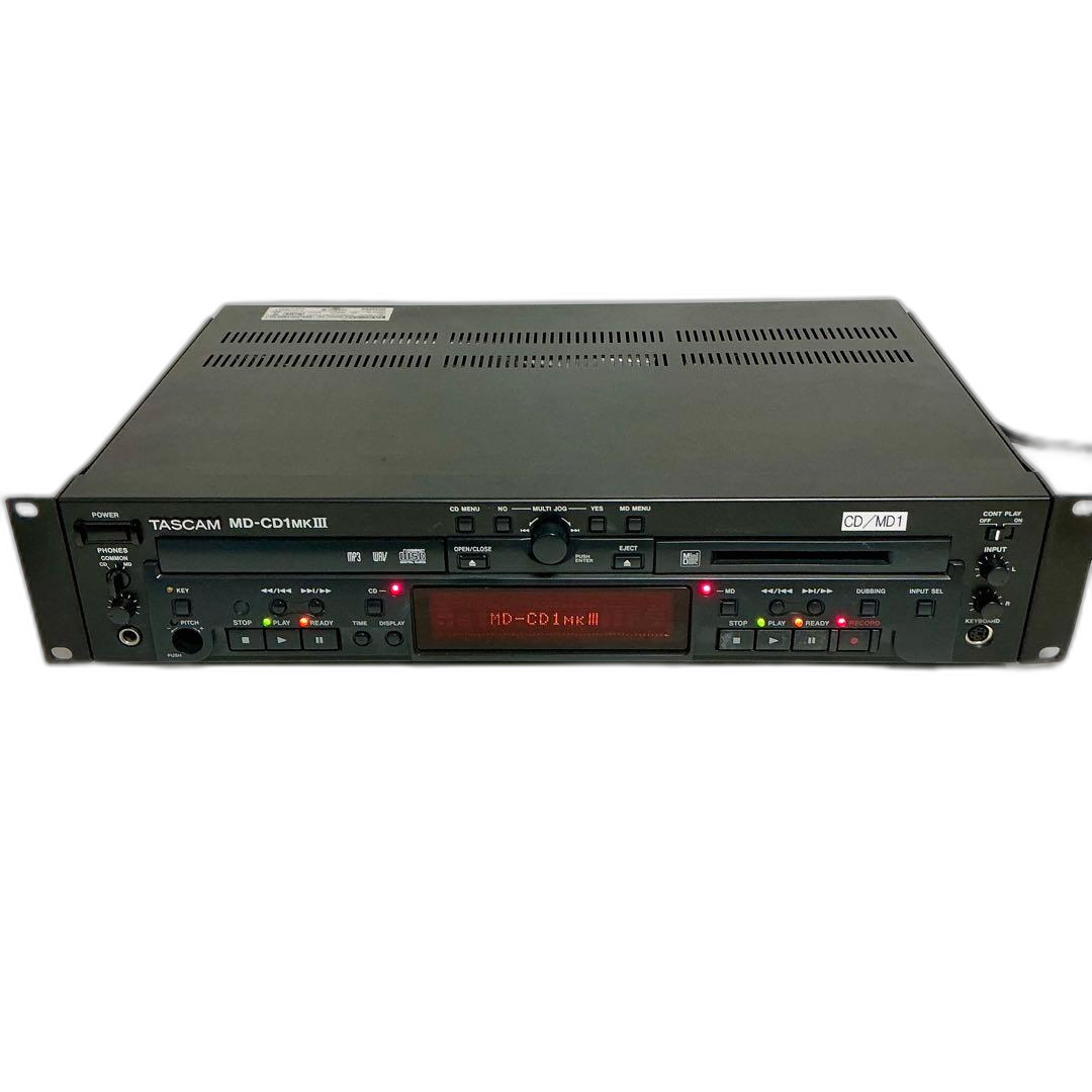 Tascam Cd Md Cassette Deck Md-Cd1Mkiii