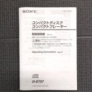 Sony Portable Cd Players Walkman D-E707