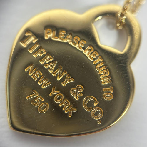 Tiffany Necklaces 750 Yg Mbz1015