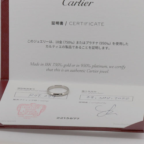 Cartier Ring 1895 9 1P Pt950(