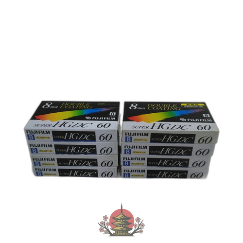 Fujifilm Vhs Video Tape Fuji Film Super Hgdc 60 8