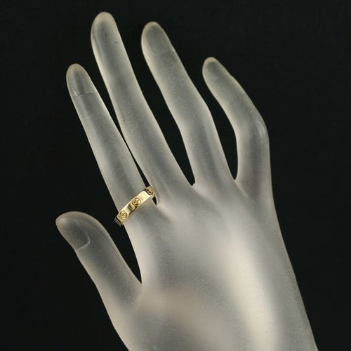 Cartier Ring Sm 49 K18Yg #195469