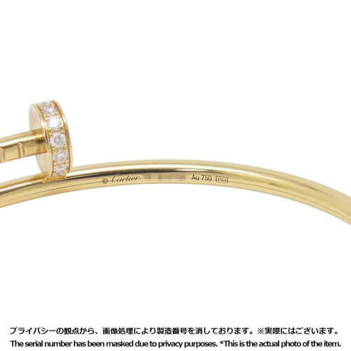 Cartier Bracelet 20P 0.18Ct K18Yg 16 B6066116