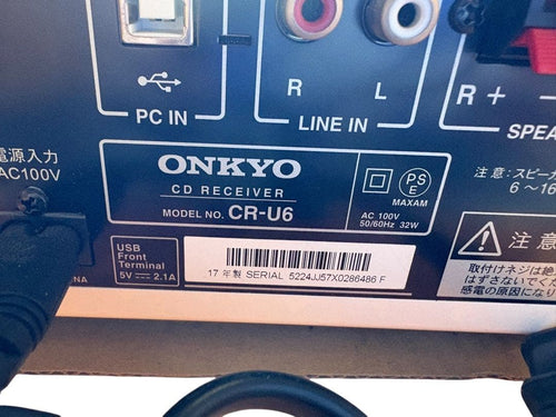 Onkyo Speakers Cd Cr-U6