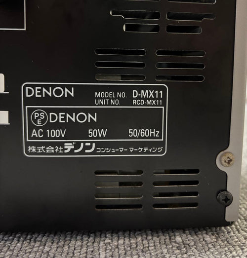 Denon Mini Component Systems D-Mx11