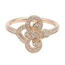 Tiffany Ring Co #12 K18Pg Used A