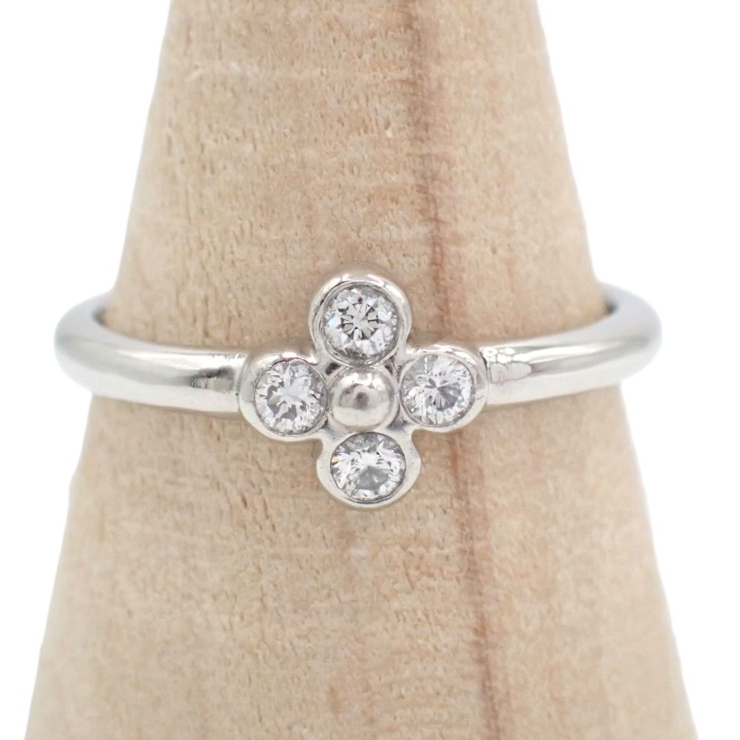 Tiffany Ring Co. 6 4P Pt950 4946