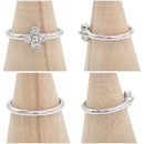Tiffany Ring Co. 6 4P Pt950 4946